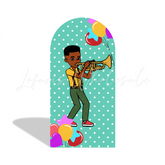 Gracies Corner Birthday Party Arch Backdrop Wall Cloth Cover